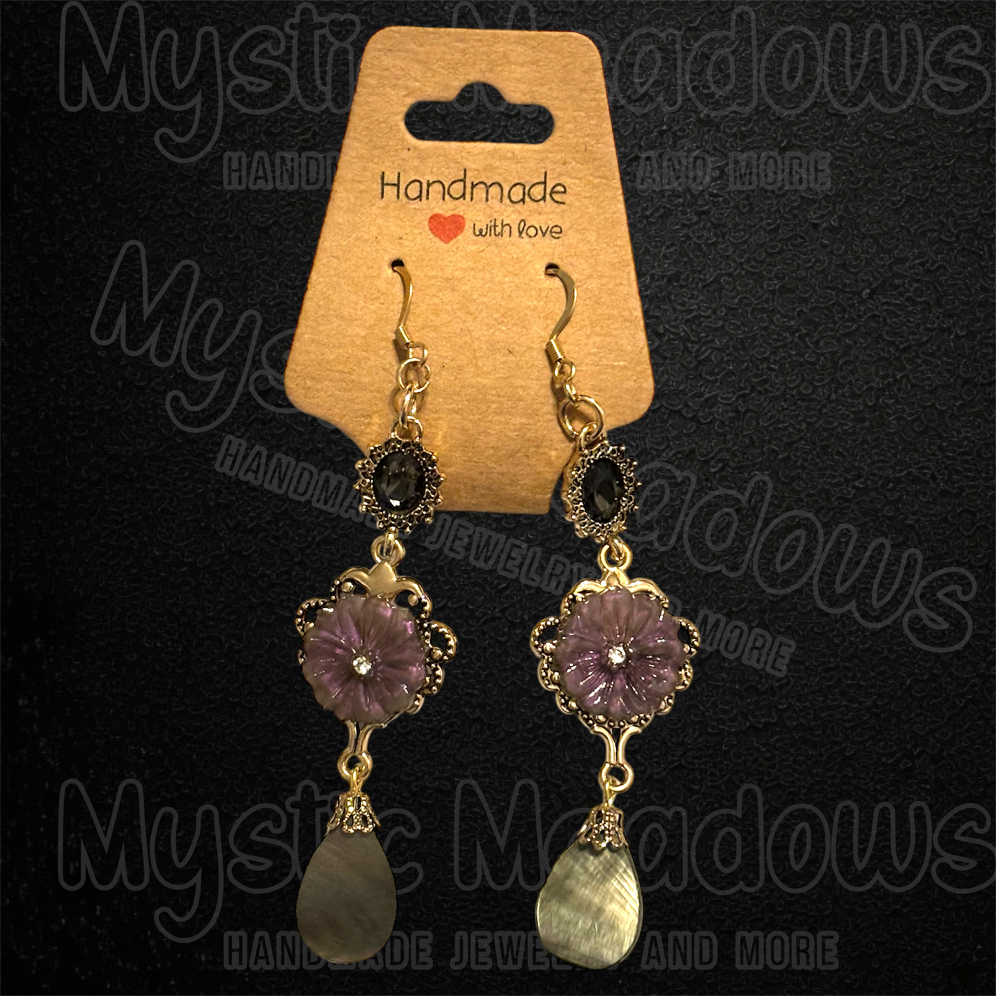 Purple passion Earrings