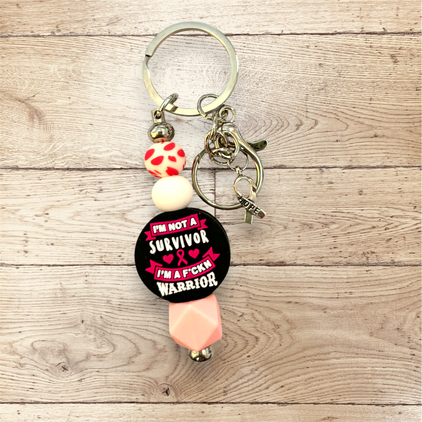 Silicone keychain
